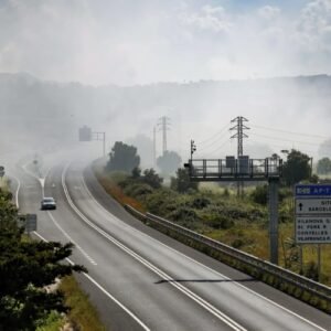 A fire has erupted at a chemical warehouse in southern Spain.